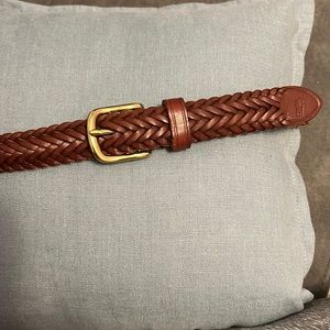 Ralph Lauren Boys Braided leather belt